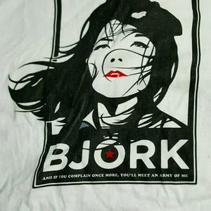 Bjork band t-shirt brand new